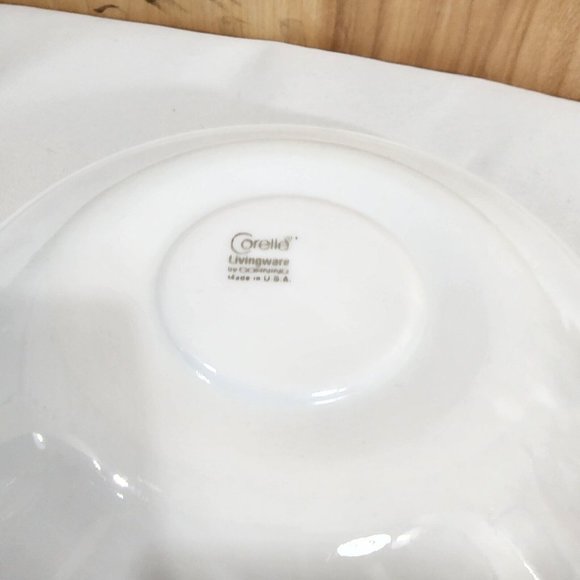 3) Corelle Corning Butterfly Gold  6.25" Tea or Coffee Cup Saucer Only vintage - Picture 4 of 5